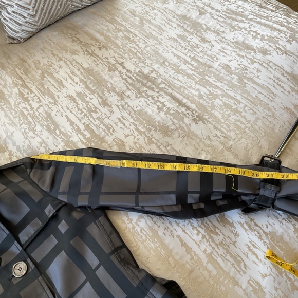 Burberry London Trench Plaid black/grey,  size 10 - Picture 13 of 14